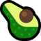 Avocado emoji on Microsoft